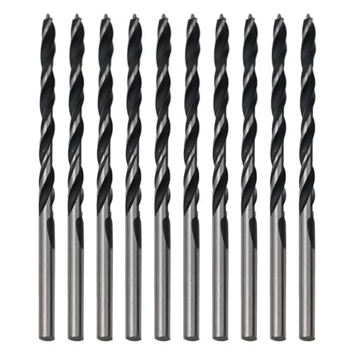 10-teiliges 3-mm-Holzbohrer-Set, Hochfester Bohrer Mit Mittelpunkt, Spiralbohrer For Holz, Metall, Lochschneider 10-teiliges 3-mm-Holzbohrer-Set, Hochfester Bohrer Mit Mittelpunkt, Spiralbohrer For Holz, Metall, Lochschneider von LaiYN