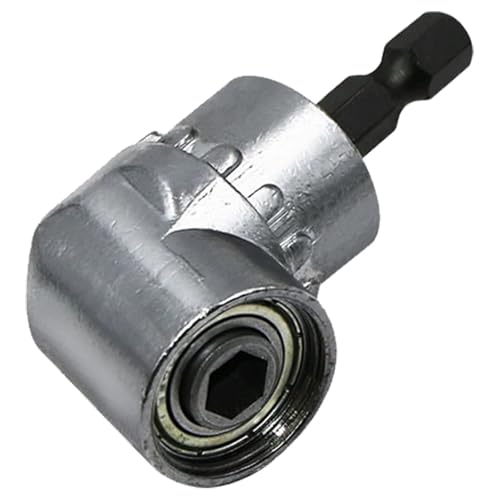 105-Grad-Winkelschraubendreher-Steckschlüsselhalter-Adapter, Ersatz For Rechtwinklige Bohrschrauberteile, Bohrmaschinen-Schraubendreher-Bits, Werkzeug(A) von LaiYN