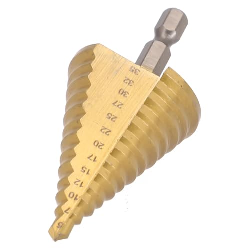 5–35 Mm Titankern-Stufenbohrer, Spiralnutbohrer, 13 Schritte, Mehrloch-Kegelbohrer, Holzschneider 5–35 Mm Titankern-Stufenbohrer, Spiralnutbohrer, 13 Schritte, Mehrloch-Kegelbohrer, Holzschneider von LaiYN
