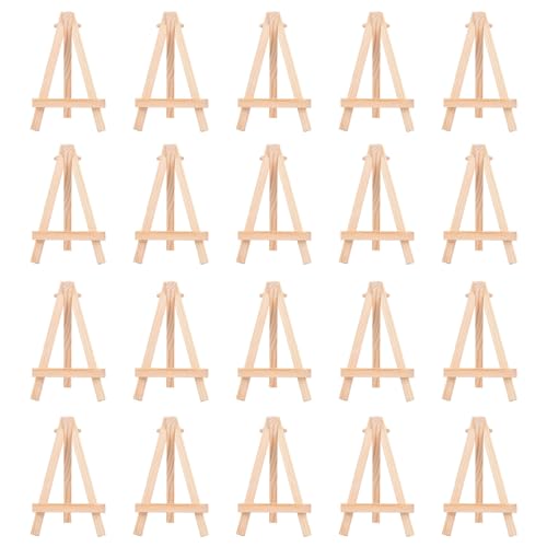 20 x Holz Staffelei Dreiecke Staffelei Bilderrahmen Display für Tischdekoration Malerei Handwerk Fotoalbum Hochzeit Dekoration 20 x Holz Staffelei Dreiecke Staffelei Bilderrahmen Display für Tischdekoration Malerei Handwerk Fotoalbum Hochzeit Dekoration von Laikoutd