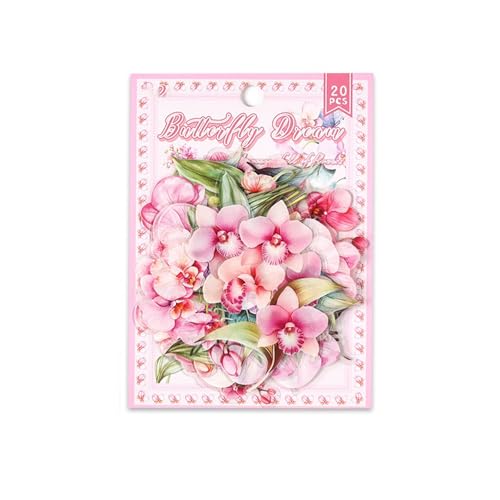 20pcs Blumenblatt Aufkleber Ästhetischer Aufkleber Für Wasserflaschen Laptop Scrapbooking Fotoalbum Telefon Fall Gitarrengepäck Kreative Journalzubehör 20pcs Blumenblatt Aufkleber Ästhetischer Aufkleber Für Wasserflaschen Laptop Scrapbooking Fotoalbum Telefon Fall Gitarrengepäck Kreative Journalzubehör von Laikoutd