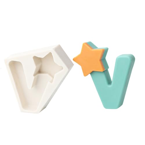 26 Stile Weihnachten Alphabete Ornamente Silikon Epoxidharz Schimmel Schlüsselbund Anhänger Juwel Für Valentines Geschenk Handwerk Schlüsselbund Silikon Mit Loch von Laikoutd