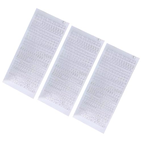 3 Blätter Brief Aufkleber Korean Dekorative Alphabete Belohnung Für Journal Scrapbooking Koreaner Brief von Laikoutd