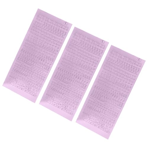 3 Blätter Brief Aufkleber Korean Dekorative Alphabete Belohnung Für Journal Scrapbooking Koreaner Brief von Laikoutd