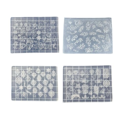 4pcs Silikon Schmetterlingsformen Dekorative Schablonen Für Maniküreverstärkung Und Designkreationen Professionelles Nageldesign Silikonwerkzeug 4pcs Silikon Schmetterlingsformen Dekorative Schablonen Für Maniküreverstärkung Und Designkreationen Professionelles Nageldesign Silikonwerkzeug von Laikoutd