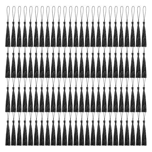 Dekorative Polyester Quasten Basteln Accessoire Bunt Handgefertigtes Nähen Verschönerung Polyester Quasten Randverkleidung von Laikoutd