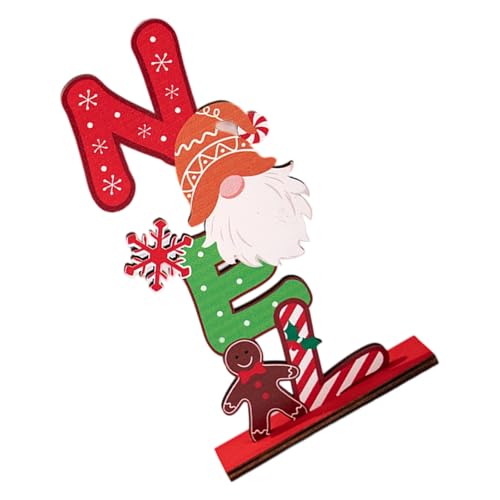 Festival Holz Und Lebkuchen Mann Dekore Für Und Büro Feiertagsausstellung Mit Handwerklichen Langlebiger Weihnachts Tischtop Dekore von Laikoutd