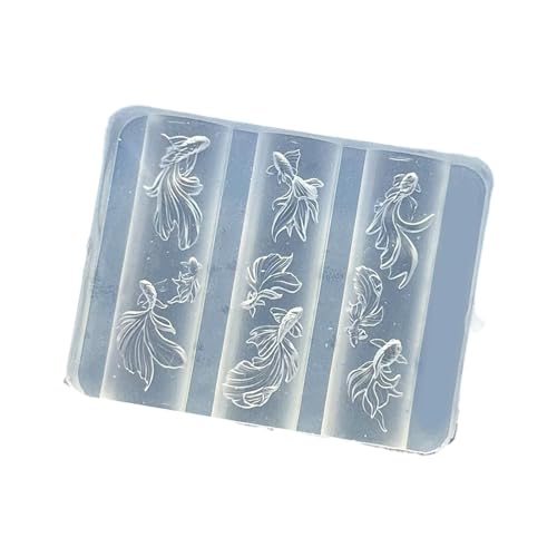 Flexible Nägel Dekoration Silikonform Mit Ozeanikkreaturen Wie Starfishes Corals Für Professionelle Salon Verwenden Professionelle Nagelkunstwerkzeug Silikon von Laikoutd