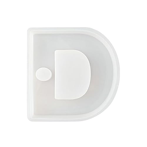 Geometrischer Buchstaben Candlestick Siliocne Form Handgemachte Gips Epoxidharz Kerzenhalter Schimmelpilze Home Decorations Silikonform von Laikoutd