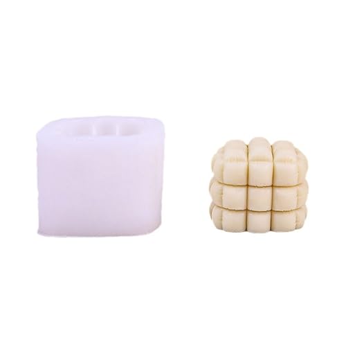 Kubische Form, antihaftbeschichtet, leicht zu entformen, für Seife, Gips, Ornamente, Heimdekoration, Epoxidharz, Eisform Kubische Form, antihaftbeschichtet, leicht zu entformen, für Seife, Gips, Ornamente, Heimdekoration, Epoxidharz, Eisform von Laikoutd