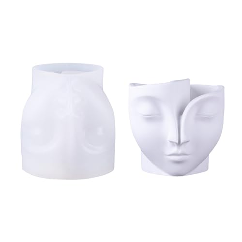 Künstlerische Gesichtsform Silikonform Pflanzerform Formen Harzgussform Formen Basteln Accessoires Für Gartenprojekte Für Heimat Künstlerische Gesichtsform Silikonform Pflanzerform Formen Harzgussform Formen Basteln Accessoires Für Gartenprojekte Für Heimat von Laikoutd