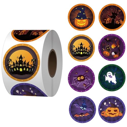 Kürbisaufkleber Halloween Scrapbook Belohnung Geschenk Dekorativ Kürbisaufkleber Halloween Scrapbook Belohnung Geschenk Dekorativ von Laikoutd