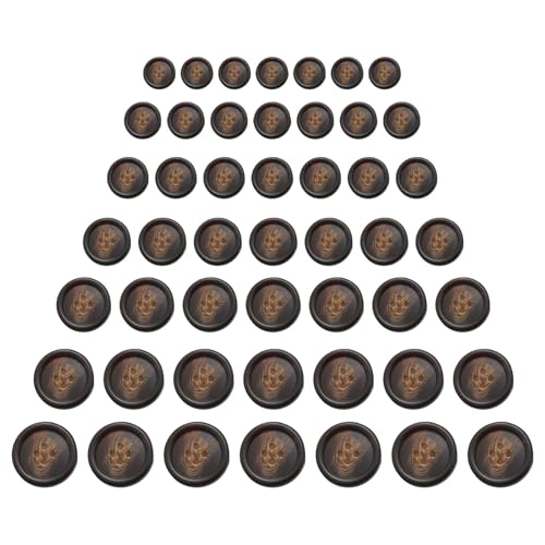 Laikoutd 70 Stcs Runde Knöpfe 4 Löcher Hemdmantel Nähen Harz Zum Nähen Von Handwerksprojekten von Laikoutd