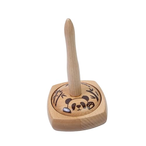 Laikoutd Garnhalter Ständer Holz Garn Spinner zum Häkeln und Stricken, abnehmbare Garnbälle, Organizer mit drehbarem Laikoutd Garnhalter Ständer Holz Garn Spinner zum Häkeln und Stricken, abnehmbare Garnbälle, Organizer mit drehbarem von Laikoutd