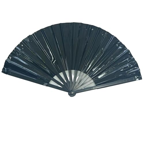 Laikoutd Großer Faltventilator Mit Bamboos Rippendesign Lauter Chips Für Theatertänze Zeigt Reflektierende Tanzhand Laikoutd Großer Faltventilator Mit Bamboos Rippendesign Lauter Chips Für Theatertänze Zeigt Reflektierende Tanzhand von Laikoutd