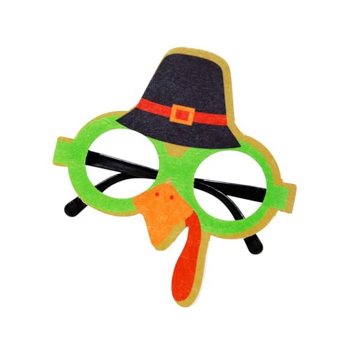 Laikoutd Partygläser Thanksgiving Festival Holiday Decoration Supplies Turkey Brille Türkei Thanksgiving Day Supplies Für Heimschule Aktivität von Laikoutd