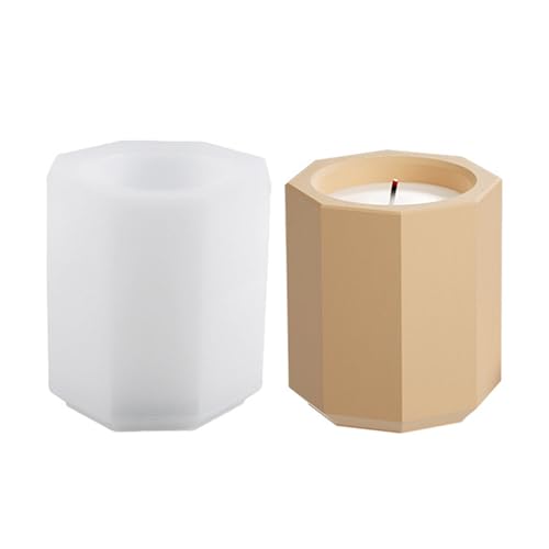Oktagon Kerzenbecher Schimmel Duft Kerze Silikon Schimmel Vase Aufbewahrungsglas Zement Gips Potterie Schimmel Betonherstellung Schmuckzubehör Zuzulegen Oktagon Kerzenbecher Schimmel Duft Kerze Silikon Schimmel Vase Aufbewahrungsglas Zement Gips Potterie Schimmel Betonherstellung Schmuckzubehör Zuzulegen von Laikoutd