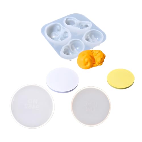 Silikon Tierförmige Form Zur Herstellung Von 3D Kerzen Epoxidharz Harz Handgefertigter Desktop Dekoration Form Handgefertigtes Kerzenwerkzeug von Laikoutd
