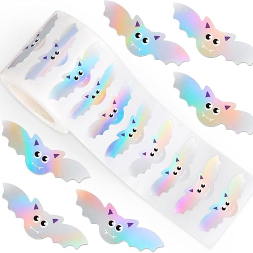 Tragbarer Fledermausform Aufkleber Roll Für Urlaub Dekorationen Safe Halloween Supplies Kinder Basteln Kreatives Mistbuch Halloween Fledermausaufkleber Roll von Laikoutd