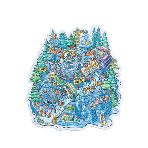 Vibrant Park Scenic Aufkleber Winter Themen Stick Blöd Wiederverwendbar Wieder Vibrant Park Scenic Aufkleber Winter Themen Stick Blöd Wiederverwendbar Wieder von Laikoutd