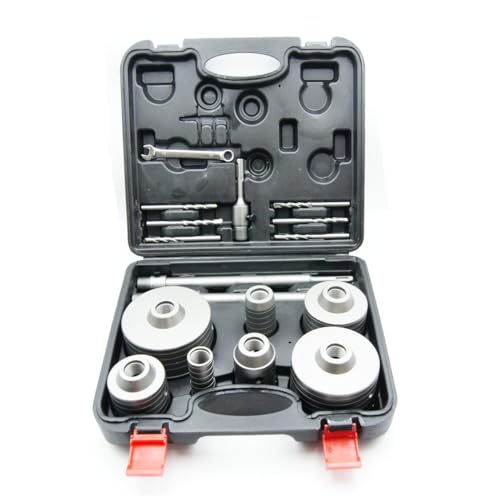 Laiwei Betonbohrer-Set, 11-teilig, 30, 40, 50, 65, 80, 100, 110 mm. Mit 6 SDS-Bits und 2 x 300-mm-Adaptern, 1 x 110-mm-Adapter, Stehlagerschlüssel Laiwei Betonbohrer-Set, 11-teilig, 30, 40, 50, 65, 80, 100, 110 mm. Mit 6 SDS-Bits und 2 x 300-mm-Adaptern, 1 x 110-mm-Adapter, Stehlagerschlüssel von Laiwei