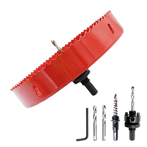Lochsäge 230mm LAIWEI Schwerlast Dorn Lochsäge,Lochmesser zum Bohren von Holz,Aluminium,PVC und anderen Materialien,Bohrwerkzeug(230mm) von Laiwei