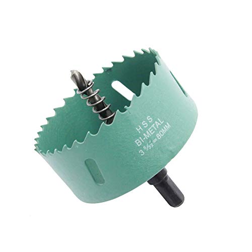 Lochsäge 80 mm,LAIWEI Bohrer zum Bohren in Holz, Dünnblech, Alu-Profilen, PVC, etc. Scharfes und langlebiges Bohrwerkzeug Lochsäge 80 mm,LAIWEI Bohrer zum Bohren in Holz, Dünnblech, Alu-Profilen, PVC, etc. Scharfes und langlebiges Bohrwerkzeug von Laiwei