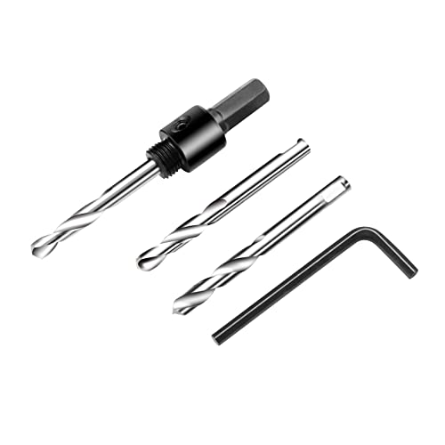 Lochsägen-Set LAIWEI 4-teiliges Lochsägen-Set Bohrwerkzeug 1 A4 Kleiner Schaft 2 4341 Stahlbohrer 1 Sechskantschlüssel Kompatibel mit 14–200 mm Lochsäge… Lochsägen-Set LAIWEI 4-teiliges Lochsägen-Set Bohrwerkzeug 1 A4 Kleiner Schaft 2 4341 Stahlbohrer 1 Sechskantschlüssel Kompatibel mit 14–200 mm Lochsäge… von Laiwei