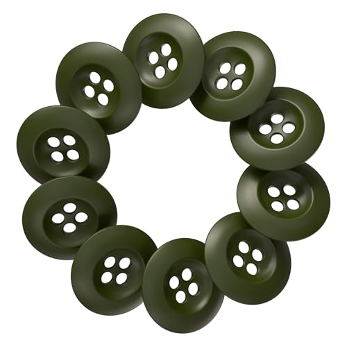 12 Stück Olivgrün Drab Nähknöpfe 1,9 cm Army Military Knöpfe 30L Knöpfe zum Basteln 4 Loch poliert matte Oberfläche Knöpfe 19 mm Kunststoffknöpfe für Hosen Jacke Uniformen Taschen Zubehör 12 Stück Olivgrün Drab Nähknöpfe 1,9 cm Army Military Knöpfe 30L Knöpfe zum Basteln 4 Loch poliert matte Oberfläche Knöpfe 19 mm Kunststoffknöpfe für Hosen Jacke Uniformen Taschen Zubehör von Lakesstory
