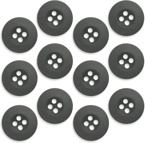 12 Stück grünes Nähknöpfe, 1,9 cm, Armee-Militär-Knöpfe, 30 l, Knöpfe zum Basteln, 4 Löcher, polierte matte Oberfläche, 19 mm, Kunststoffknöpfe für Hosen, Jacken, Uniformen, Taschen, Zubehör 12 Stück grünes Nähknöpfe, 1,9 cm, Armee-Militär-Knöpfe, 30 l, Knöpfe zum Basteln, 4 Löcher, polierte matte Oberfläche, 19 mm, Kunststoffknöpfe für Hosen, Jacken, Uniformen, Taschen, Zubehör von Lakesstory