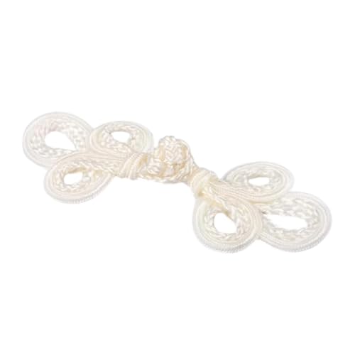 Chinesischer Froschknopfverschluss mit 3 Schlaufen, 13 cm, 1 Paar/Packung, Haken- und Ösenknotenverschluss, ideal für Bastelarbeiten, Nähen, Kleider, Pullover, Kostüme, Outfit-Dekoration Chinesischer Froschknopfverschluss mit 3 Schlaufen, 13 cm, 1 Paar/Packung, Haken- und Ösenknotenverschluss, ideal für Bastelarbeiten, Nähen, Kleider, Pullover, Kostüme, Outfit-Dekoration von Lakesstory