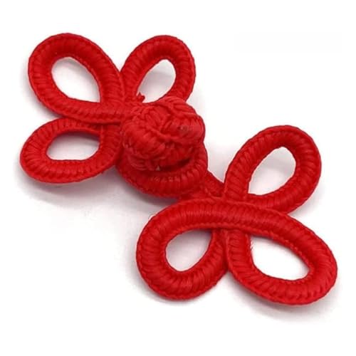 Chinesischer Froschknopfverschluss mit 3 Schlaufen, 6,1 cm, 1 Paar, Haken- und Ösenknotenverschluss, Vintage-Froschverschluss, ideal zum Nähen von Kleid, Pullover, Blusen, Kostüm, DIY, Basteln Chinesischer Froschknopfverschluss mit 3 Schlaufen, 6,1 cm, 1 Paar, Haken- und Ösenknotenverschluss, Vintage-Froschverschluss, ideal zum Nähen von Kleid, Pullover, Blusen, Kostüm, DIY, Basteln von Lakesstory