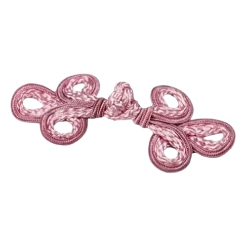Dusty Rose Knopfverschluss mit 3 Schlaufen, chinesischer Frosch, 13 cm, 1 Paar/Packung, Haken- und Ösenknotenverschluss, ideal für Heimwerker, Handwerk, Nähen, Kleid, Pullover, Kostüm, Outfit Dusty Rose Knopfverschluss mit 3 Schlaufen, chinesischer Frosch, 13 cm, 1 Paar/Packung, Haken- und Ösenknotenverschluss, ideal für Heimwerker, Handwerk, Nähen, Kleid, Pullover, Kostüm, Outfit von Lakesstory