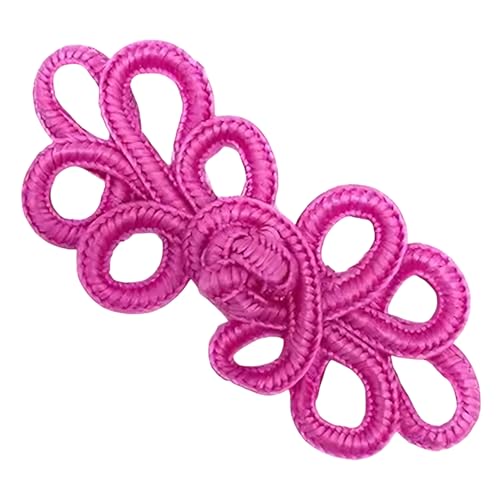 Froschknopfverschluss mit 5 Schlaufen, 8,4 cm, 1 Paar/Packung, chinesischer Froschverschluss, Haken und Öse, ideal für Bastelarbeiten, Nähen, Kleid, Pullover, Kostüm, Outfit, Dekoration von Lakesstory