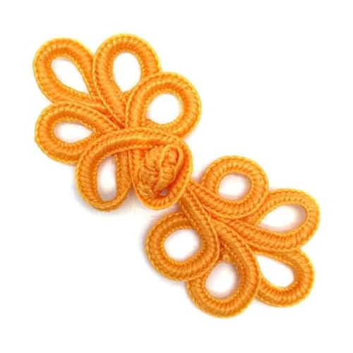 Froschknopfverschluss mit 5 Schlaufen, 8,4 cm, 1 Paar/Packung, chinesischer Froschverschluss, Haken und Öse, ideal für Bastelarbeiten, Nähen, Kleid, Pullover, Kostüm, Outfit, Dekoration von Lakesstory