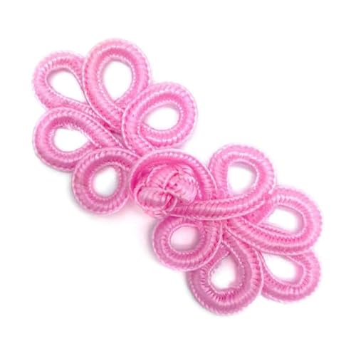 Froschknopfverschluss mit 5 Schlaufen, 8,4 cm, 1 Paar/Packung, chinesischer Froschverschluss, Haken und Öse, ideal für DIY, Handwerk, Nähen, Kleid, Pullover, Kostüm, Outfit, Dekoration Froschknopfverschluss mit 5 Schlaufen, 8,4 cm, 1 Paar/Packung, chinesischer Froschverschluss, Haken und Öse, ideal für DIY, Handwerk, Nähen, Kleid, Pullover, Kostüm, Outfit, Dekoration von Lakesstory
