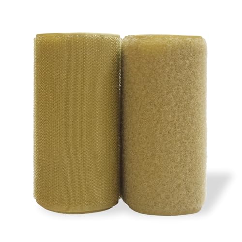 Haken- und Schlaufen-Klebeband, Beige, 90 cm x 10 cm Haken- und Schlaufen-Klebeband, Beige, 90 cm x 10 cm von Lakesstory