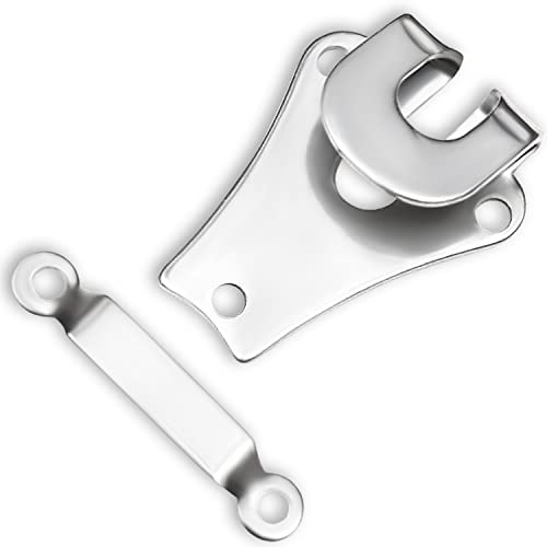 Nähhaken und Ösen-Verschluss, robuste Kleiderverschlüsse, Hosen-Haken & Ösen, Nickel für BH, Hosen, Röcke, Kleider und Nähen, DIY Handwerk – 24 Stück Nähhaken und Ösen-Verschluss, robuste Kleiderverschlüsse, Hosen-Haken & Ösen, Nickel für BH, Hosen, Röcke, Kleider und Nähen, DIY Handwerk – 24 Stück von Lakesstory