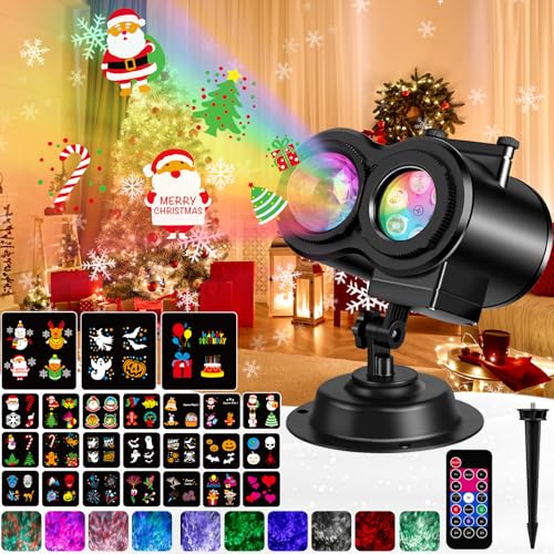 Laliled LED Projektor Weihnachten,Halloween Projektor outdoor mit 24 Dias und Ocean Wave Effect,Weihnachtsdeko Aussen IP44 wasserdicht Christmas Projektor Lichter für Weihnachten,Halloween,Geschenk Laliled LED Projektor Weihnachten,Halloween Projektor outdoor mit 24 Dias und Ocean Wave Effect,Weihnachtsdeko Aussen IP44 wasserdicht Christmas Projektor Lichter für Weihnachten,Halloween,Geschenk von Laliled