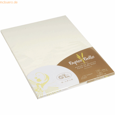 5 x Lalo Papier Strohpapier A4 200g/qm VE=20 Blatt A4 200g/qm elfenbei 5 x Lalo Papier Strohpapier A4 200g/qm VE=20 Blatt A4 200g/qm elfenbei von Lalo