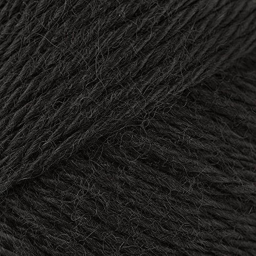 Lamana Cusco 001 schwarz 50g Wolle von Lamana