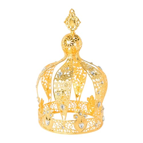 Turm Tiara Krone Geburtstag Kuchen Topper Kristall Kopfschmuck Party Kuchen Dekoration Gold Turm Tiara Krone Geburtstag Kuchen Topper Kristall Kopfschmuck Party Kuchen Dekoration Gold von Lamantery