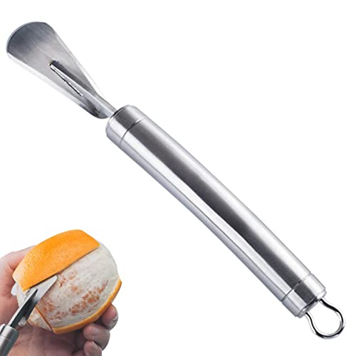 Lambo 3 Orangenschäler, Orangenschäler, Orangenschäler, aus Edelstahl, mit Griff – Öffnung für Küchenschäler für Orangenschäler, 3 Stück Lambo 3 Orangenschäler, Orangenschäler, Orangenschäler, aus Edelstahl, mit Griff – Öffnung für Küchenschäler für Orangenschäler, 3 Stück von Lambo