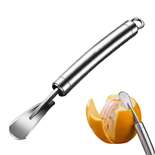 Lambo 4 Orangenschäler – Grapefruit-Werkzeug aus Edelstahl – Entferner mit humanisiertem Design, gebogener Griff, Werkzeug für Obst, Gadget Küche Lambo 4 Orangenschäler – Grapefruit-Werkzeug aus Edelstahl – Entferner mit humanisiertem Design, gebogener Griff, Werkzeug für Obst, Gadget Küche von Lambo