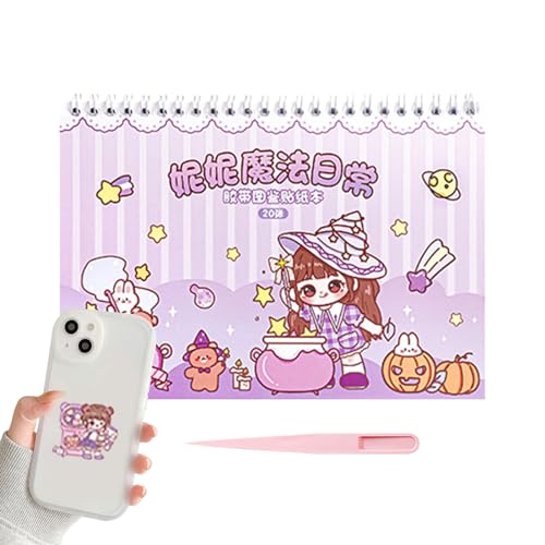 Lambo Aufkleber für Mädchen, Cartoon, Scrapbooking-Aufkleber, Set mit Cartoon-Aufklebern, Scrapbook Girl, ästhetische Belohnung, für Wandkunst, Karte von Lambo