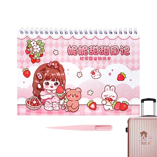 Lambo Aufkleber für Scrapbooking, Prinzessinnenaktivitäten und Stickerbuch – Mädchen, Cartoon-Prinzessin, DIY, Aufkleber, ästhetische Belohnung, Stickerbuch von Lambo