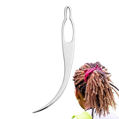 Lambo Dreadlocks Trennwerkzeug, Trennung Dreadlocks Braider, tragbares Verriegelungswerkzeug für Dreadlock-Werkzeug, Dreadlock-Haken-Werkzeug für Flechthandwerk von Lambo