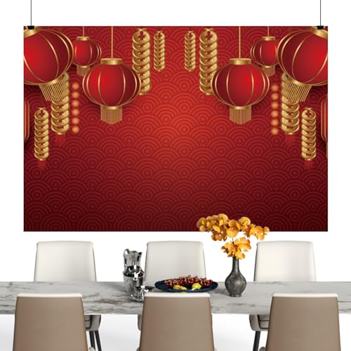 Lambo Hintergrundtuch "Frohes neues Jahr 2024", Hintergrund "Frohes neues Jahr 2024", 47 x 31 Zoll, chinesischer Stil, roter goldener Drache | Chinesischer Neujahrshintergrund, Zubehör Lambo Hintergrundtuch "Frohes neues Jahr 2024", Hintergrund "Frohes neues Jahr 2024", 47 x 31 Zoll, chinesischer Stil, roter goldener Drache | Chinesischer Neujahrshintergrund, Zubehör von Lambo