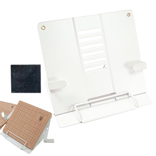 Lambo Makramee-Projektständer, Metallständer für Makramee-Bretter, verstellbarer Ständer für Makramee-Board, multifunktionales Zubehör für Kunst und Handwerk für Zeitungen, Tablets, Lambo Makramee-Projektständer, Metallständer für Makramee-Bretter, verstellbarer Ständer für Makramee-Board, multifunktionales Zubehör für Kunst und Handwerk für Zeitungen, Tablets, von Lambo