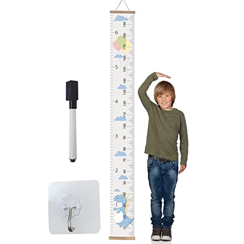 Lambo Messen Sie die Größe der Lineale, Lineal aus Segeltuch, Lineal aus Stoff mit Holzrahmen zum Aufhängen, für Kinderzimmer, Schlafzimmer Lambo Messen Sie die Größe der Lineale, Lineal aus Segeltuch, Lineal aus Stoff mit Holzrahmen zum Aufhängen, für Kinderzimmer, Schlafzimmer von Lambo